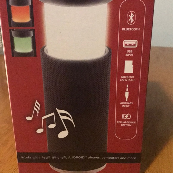 Pop-top collapsible LED speaker - Picture 3 of 3